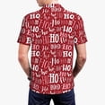 thumbnail image 3 of Balery Ho Funny Christmas Printed Men’s Short Sleeve Polo Shirt, Midweight Men's Shirt,Golf Polo shirts -4X-Large, 3 of 8
