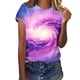 thumbnail image 3 of Tops de Manga Corta para las Mujeres Camiseta Impresa Unisex de Ajuste Suelto, Blusa Casual de Cuello Redondo para el Uso Diario de Primavera, 3 of 6