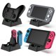 thumbnail image 1 of Base de carga para la consola Nintendo Switch (modelos 2, 1, OLED y Lite) y mandos L/R. Accesorio para videojuegos con carga rápida, 1 of 8