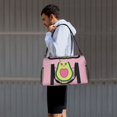thumbnail image 7 of Kdxio Cute Avocado Travel Duffel Bag Gym Bag Weekender Travel Bag Gym Bag for Women &Men Airplane Travel Essentials for Flying, 7 of 7
