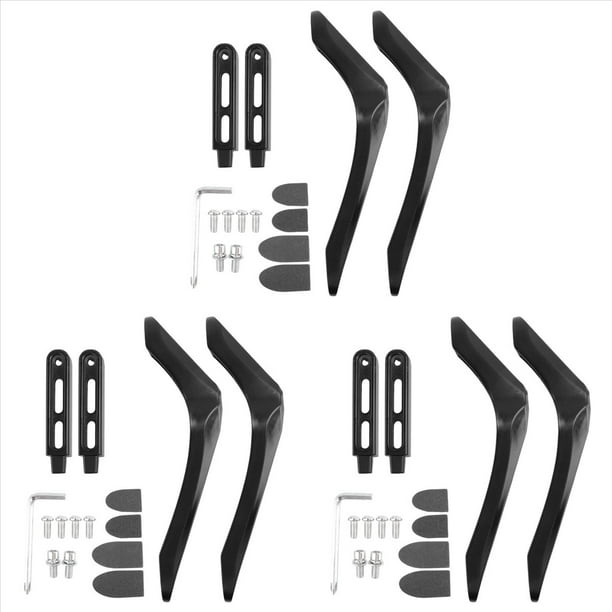 6x Base de TV de Acero para LCD Elevador Soporte de Pantalla Pedestal de Monitor Universal para el Hogar de 32 una 65 Pulgadas