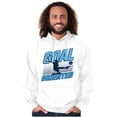 thumbnail image 3 of Athletic Soccer Fan Goal Oriented Pun Hoodie Hooded Sweatshirt Men Brisco Brands M, 3 of 6
