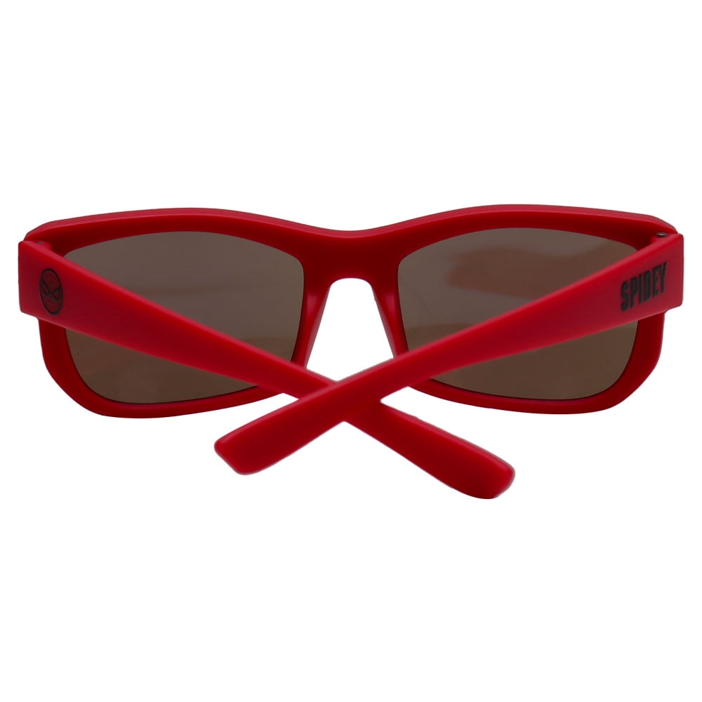 Marvel Spider-Man Sporty Red with Webs Kids Sunglasses - Arkaid by Sunstaches