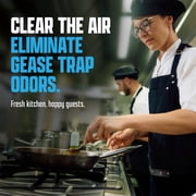 Grease Trap Treatment Block, Grease Trap Odor and Grease Reducer (2 lbs. Block)