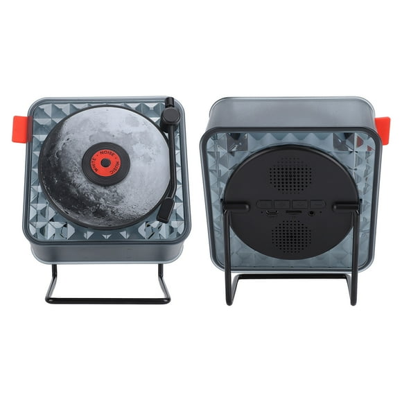 BT Vintage Speaker, White Noise Stereo Speaker with Ambiance Night Light for Bedroom Living Room