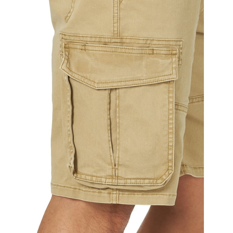 Khaki cargo shop shorts walmart