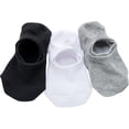 thumbnail image 3 of 30Pairs No Show Socks Cotton Liner Low Cut Sock for Men Women Thin 30 Pack Solid Color White Summer travel, 3 of 7