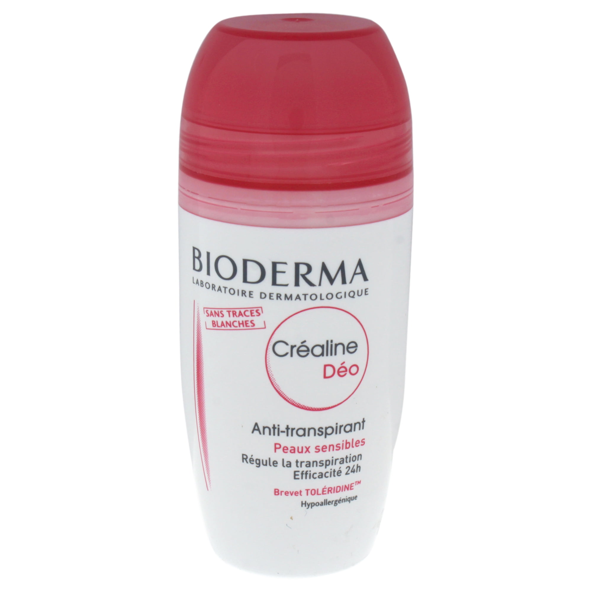 menigte Harmonisch mager Crealine Antiperspirant by Bioderma for Women - 1.69 oz Deodorant Roll-on -  Walmart.com