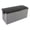 Black & Grey, variant on BAYUELSWU 75 Gallon Outdoor Storage Box, Waterproof Resin Deck Box, Lockable Large Storage Container for Patio Furniture, Cushions, Garden Tools, Toys and Pool Supplies (White)