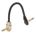 thumbnail image 3 of Cable de Parche de Guitarra, Cable de Pedal de 5.9 Pulgadas Cable de Ángulo Recto Compacto para el Rendimiento para el Guitarrista, 3 of 7