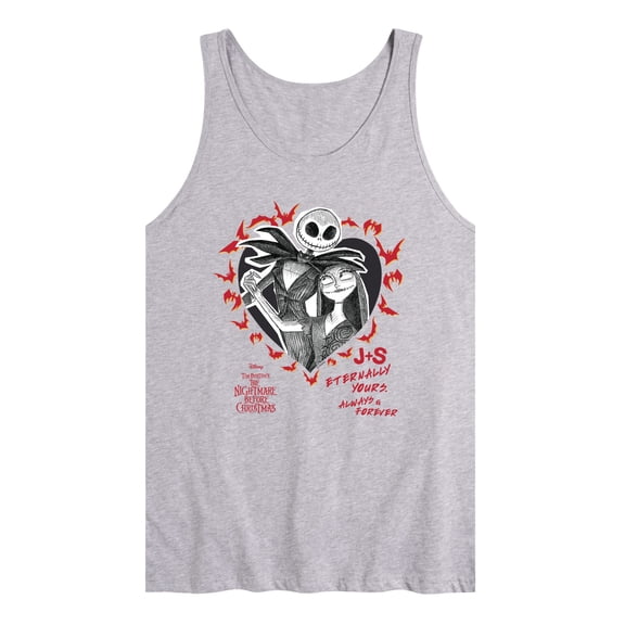 The Nightmare Before Christmas - Flames - Men's Sleeveless Graphic Tank