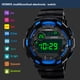 thumbnail image 3 of Reloj deportivo para hombre, relojes para hombre, reloj digital LED para hombre, reloj deportivo con fecha para hombre, reloj electrónico para exteriores, reloj general, 3 of 4