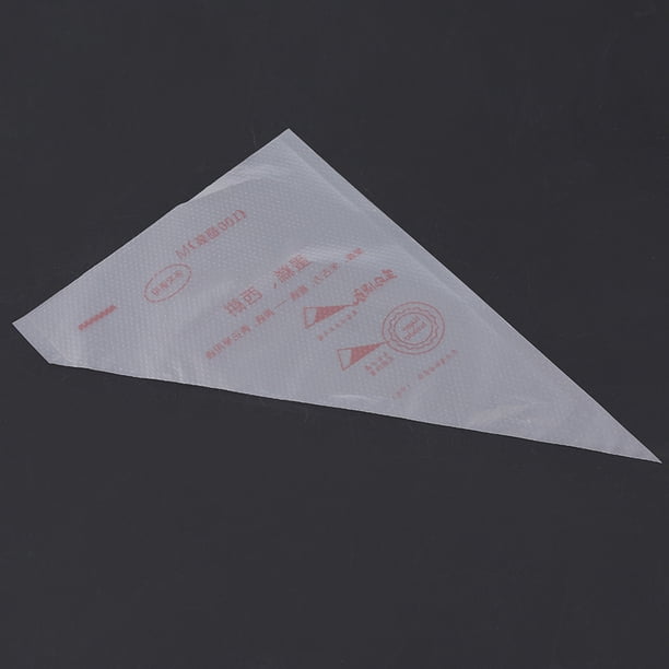 Bolsas Para Manga Pastelera De Plástico De Alimentaria, Herramienta De Decoración Duradera Para Pasteles, Magdalenas, Pastelería Transparente, 100 Uds.