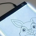 thumbnail image 4 of A5 Three Level Dimmable Led Light Pad Drawing Board Pad Tracing Light Box Eye Protection Easier for Painting, 4 of 6