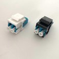 thumbnail image 3 of Conector acoplador de fibra óptica LC dúplex LC UPC para adaptador de acoplador de fibra APC, 3 of 5
