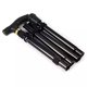 thumbnail image 1 of Bastón telescópico para ancianos, bastón de trekking, muletas plegables, 4 secciones, aleación de aluminio para ancianos, ultraligero para caminar al aire libre, 27 cm después del plegado, negro LingWen 9024715460646, 1 of 1