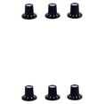 thumbnail image 1 of Soidarity Style Guitar Amp Knobs Skirted Guitar Volume Potentiometer Accessories Anti-skidding Knobs Caps for 6mm Shaft Pots Amplifers Negro/Plata 2piezas Soidarity CBP470894, 1 of 6