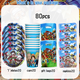 thumbnail image 1 of Decoración de cumpleaños de One Piece, juego de vajilla desechable Luffy para 20/10 personas, plato, caja de dulces, suministros para fiestas de baby shower para niños, 1 of 5