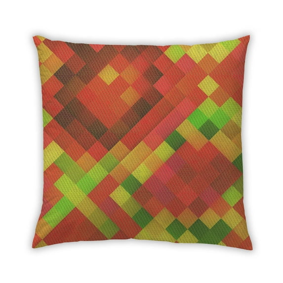 Ahgly Company Indoor Square Contemporary Throw Pillow, 18 inch by 18 inch
