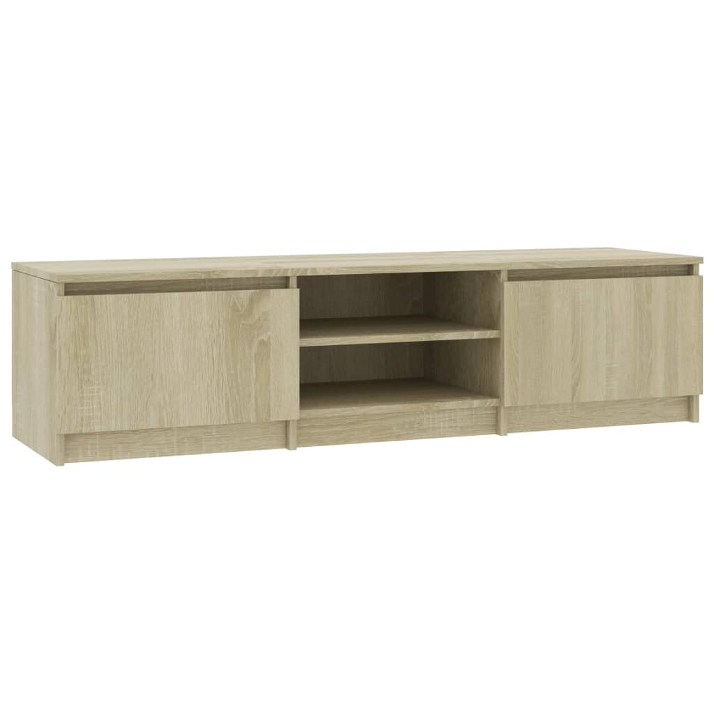 Lowestbest TV Cabinet with 2 Doors Storage, TV Stand Hifi Unit Entertainment Center Lowestbest TV Cabinet with 2 Doors Storage, TV Stand Hifi Unit Entertainment Center