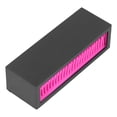 thumbnail image 4 of Caja de almacenamiento de escritorio, organizador de cosméticos de silicona, soporte para brochas de maquillaje, soporte para lápiz labial, color rojo rosa, 4 of 14