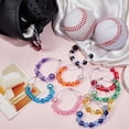 thumbnail image 4 of 10Pcs Glass Pearl & Plastic Locking Stitch Markers Mixed Color 8cm 10pcs/set, 4 of 7