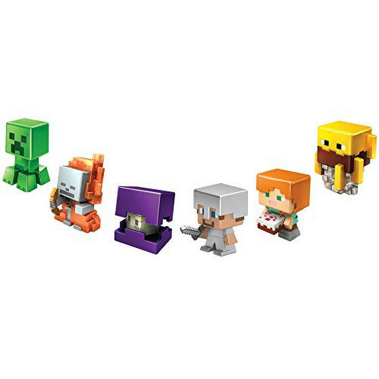 Minecraft Mini All Stars Action Figure Set 6 Pieces Walmart