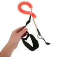 thumbnail image 5 of OFFIGAM Orange TPU Surfboard Leash with Ergonomic Wrist Strap for Paddleboard Safety and Secure Water Sports Use, 5 of 8