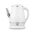 thumbnail image 1 of White electric kettle, electric kettle, 304 stainless steel kettle, household insulation, kettle, teapot, 1 of 5
