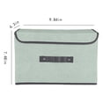 thumbnail image 2 of RKSTN Storage and Organization Foldable Storage Box With Lid 2pcs (large + Small) Fabric Storage Box With Lid, Closet Storage Box, Room Organization, Office Storage, Toy Storage Storage Bins, 2 of 6