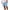 Blue, variant on FBMDBB Men Summer Cotton Linen Pant Casual Solid Color Cotton Loose Plus Size Trouser Fashion Beach Shorts With Pockets