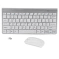 thumbnail image 2 of Keyboard and Mouse Combo Silent, Compact and Lightweight 2.4G  Keyboard and Mouse Kit with USB Receiver, for Desktop Laptop, for OS X, for Win XP 7 8, 2 of 7