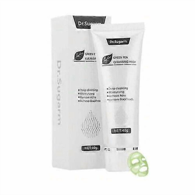 Green Tea Mask Clean Pores Acne 2q6w Remove Blackheads Nourish Facial Skin (30ml)