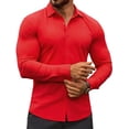 thumbnail image 3 of COOFANDY Men's Black Golf Polo Shirts Short Sleeve Quick-Dry Performance Tactical Shirts Collared Tennis T-Shirt Top, 3 of 9