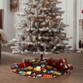thumbnail image 6 of Bingfone Christmas Tree Skirt Mat Christmas Decoration Interior 48"-Construction Truck, 6 of 8