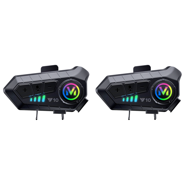 1000mAh Asistente de voz impermeable BT 5.3 Moto Auricular Moto Auricular IPX6