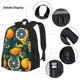 thumbnail image 3 of Fotbe Fresh Orange Set Escolar 3 en 1 para Niños - Mochila Duradera con Lonchera Aislante y Estuche para Lápices - Mochila Escolar para Niños y Niñas, 3 of 7