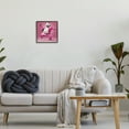 thumbnail image 3 of Stupell Industries Dancing Panda in Pink Animals & Insects Painting Black Framed Art Print Wall Art, 12 x 12, 3 of 9