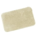 thumbnail image 1 of Wosthever Alfombra de baño TureClos, alfombra gruesa antideslizante de felpa para suelo, alfombra para puerta de baño, almohadilla absorbente Decoración del hogar amarillo beis 50x80cm, 1 of 6