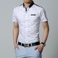 thumbnail image 5 of SSLR Dress Shirts for Mens Casual Button Down Shirts Cotton Short Sleeve Shirts, 5 of 8