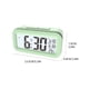 thumbnail image 2 of Reloj despertador inteligente con temperatura, silencioso, electrónico, con sensor de luz, con pantalla LCD inteligente para estudiantes, 2 of 2