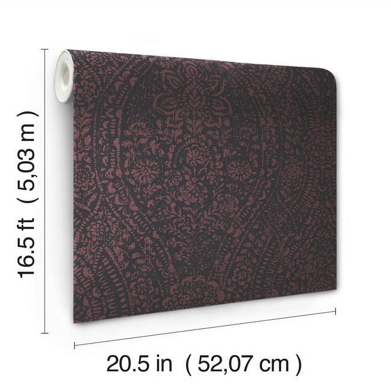 Ornate Ogee Peel and Stick Wallpaper
