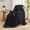 Black, variant on Carriediosa Chunky Knit Throw Blanket Handmade Soft Throws for Couch Sofa Bed, 50" x 60" Olive Green