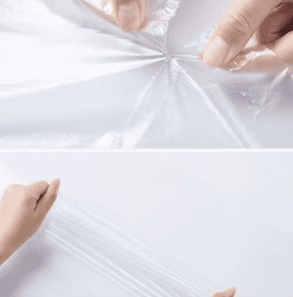 Clear Produce Bags on a Roll – 10" x 15", 4 Rolls, Bulk Pack