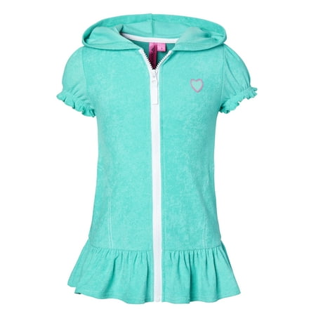 

Beach Coverups for Girls Swimsuit Cover Up Cotton Terry Hood Swim Robe Swimwear