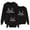 #05 Christmas Reindeer-Black, variant on Christmas Sweatshirts for Family Family Matching Outfits Round Neck Tops Pullover Long Sleeve Christmas Printed Family Christmas Sweaters Matching Loungewear Sleepwear for Kids