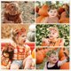 thumbnail image 4 of Diadema de Halloween para bebé JAMW Naranja Calabaza 6 piezas, 4 of 5