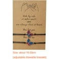 thumbnail image 3 of Xihbxyly Pulsera para Pareja, Elegante Diseño de Hilo de Cera, Elegante Conjunto de Joyas Tejidas, Regalo Compacto de 2 Piezas, Regalo de Cumpleaños para Viajes y Vacaciones, Perfecto para Parejas., 3 of 6