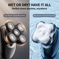 thumbnail image 7 of Head Shaver for Bald Men , Beard Trimmer for Men, Waterproof and Rechargeable Electric Shavers for Men, 7 of 7