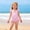 Pink, variant on Piuwrlz Swimsuits Kids 4 Years Girls Swimwear Bow-knot Beach Swimming Suit Pink Size 4 Years